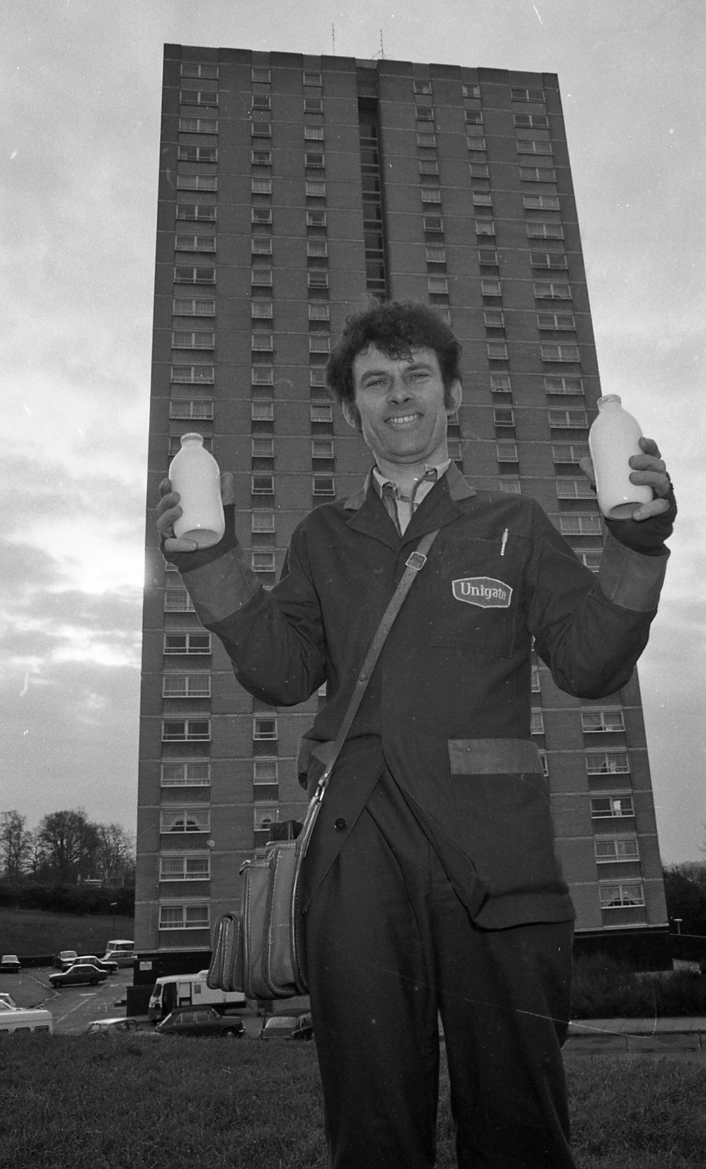 PHOTOS: The iconic Southampton tower block that tested city milkmen - Daily Echo