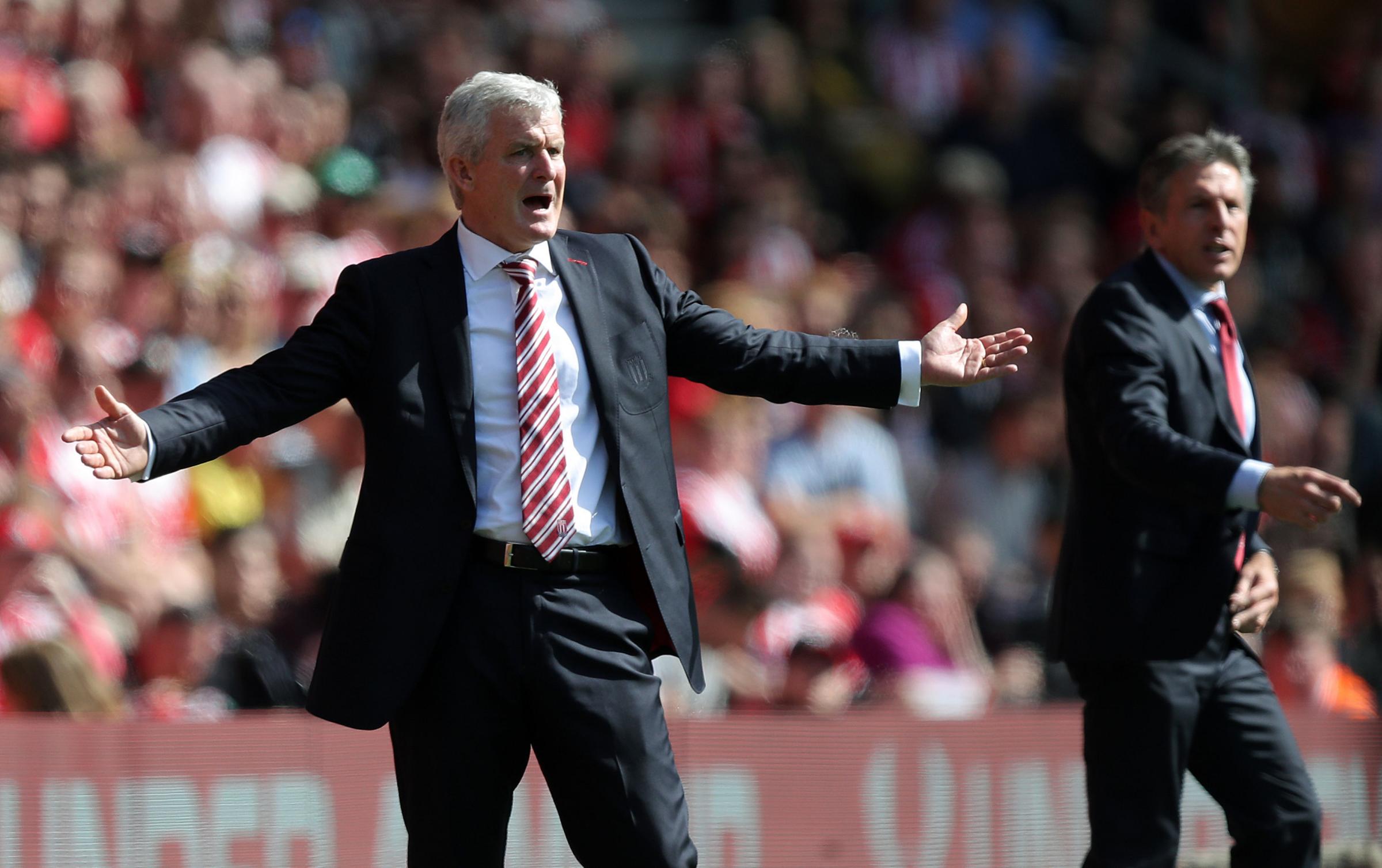 Southampton 0-1 Stoke City: Hughes 'puzzled' by Puel abuse