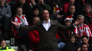 Jan Poortvliet is left stumped by his side's performance at St Mary's today.
