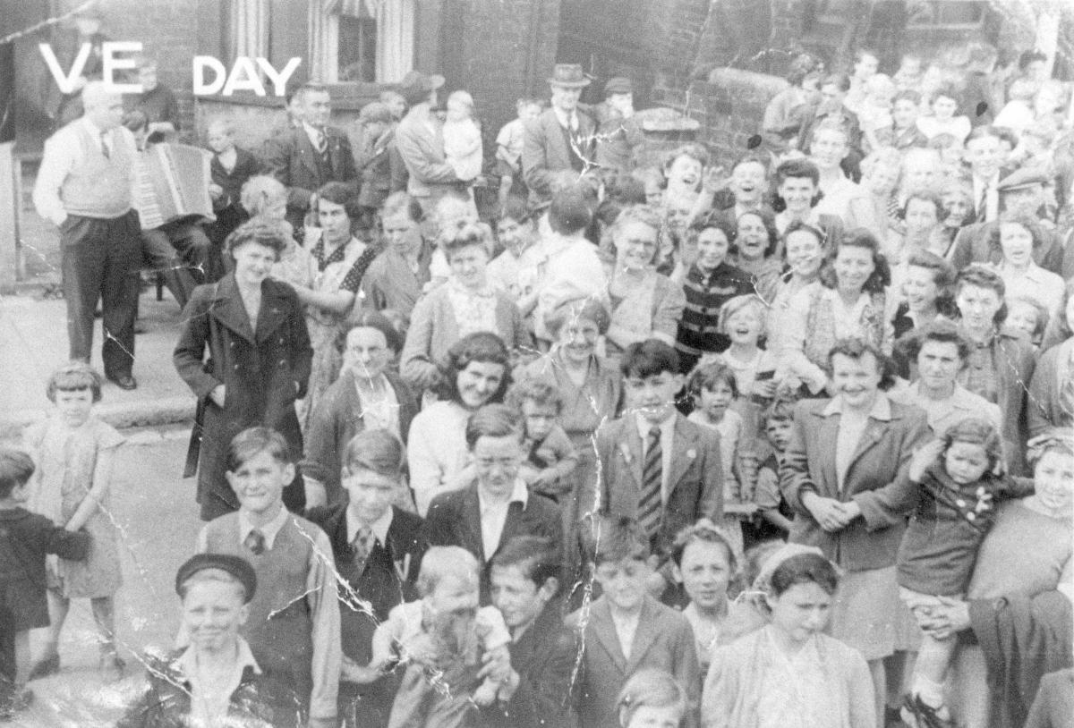 VE Day street party celebrations - in pictures
