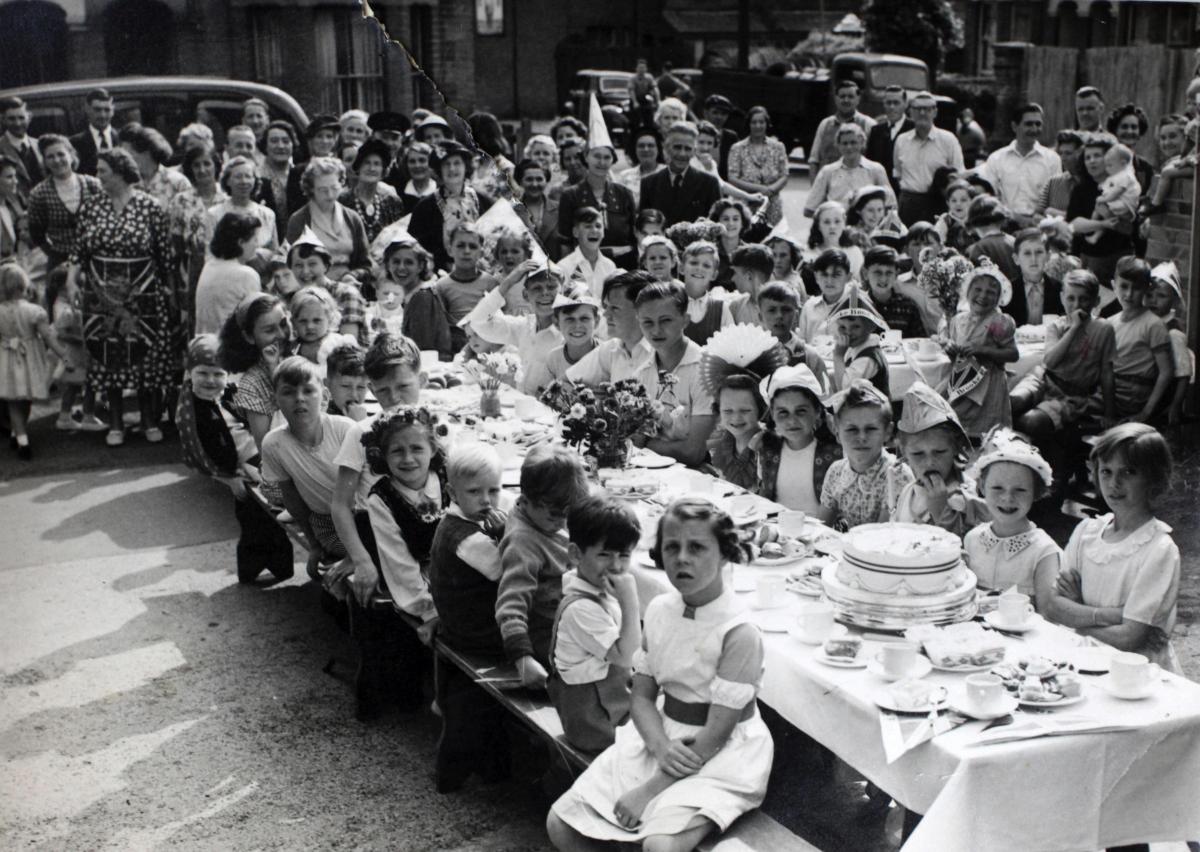 Coronation of Queen Elizabeth II street parties