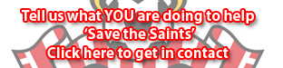 Save Our Saints - Let us know what you are doing