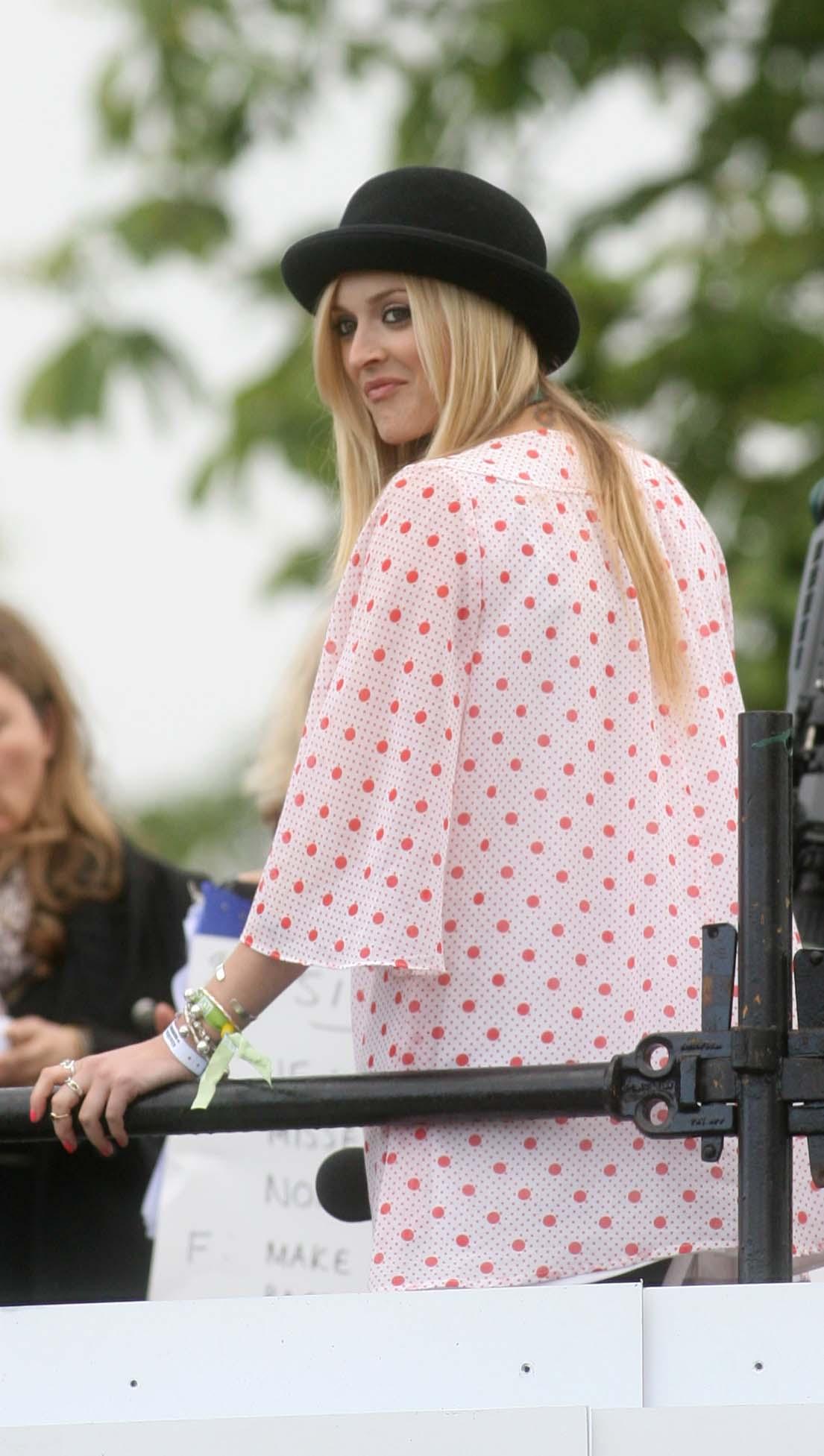 Fearne Cotton at Isle of Wight Festival 2009