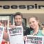 Ashley Cairney, Jim Lampard and Lauren Haywood from Freespirit will be supporting the Tigers.