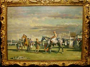 AFTER THE RACE: By Sir Alfred Munnings.  £2m to £4m