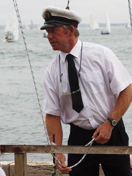 The man who pulls all the 'strings' at the Royal Yacht Squadron