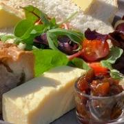 A famous Ploughman's Lunch from The King Rufus