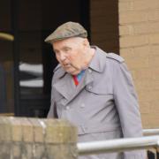 Brian Curtis leaving Southampton Crown Court