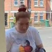 Photo released of woman after parcel stolen from doorway