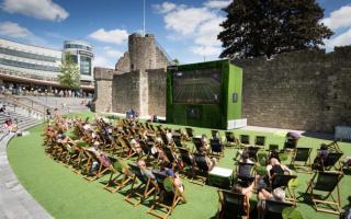 A giant outdoor screen will be set up at Westquay,