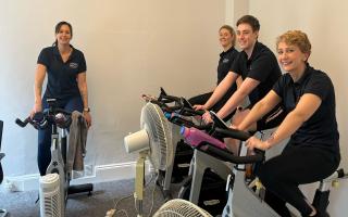 A team at Parker Bullen took part in a 200-mile ‘cycleathon’ as part of their Business Enterprise Challenge for Oakhaven in 2023