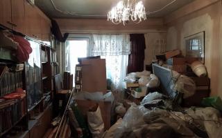 An example of a hoarder's property