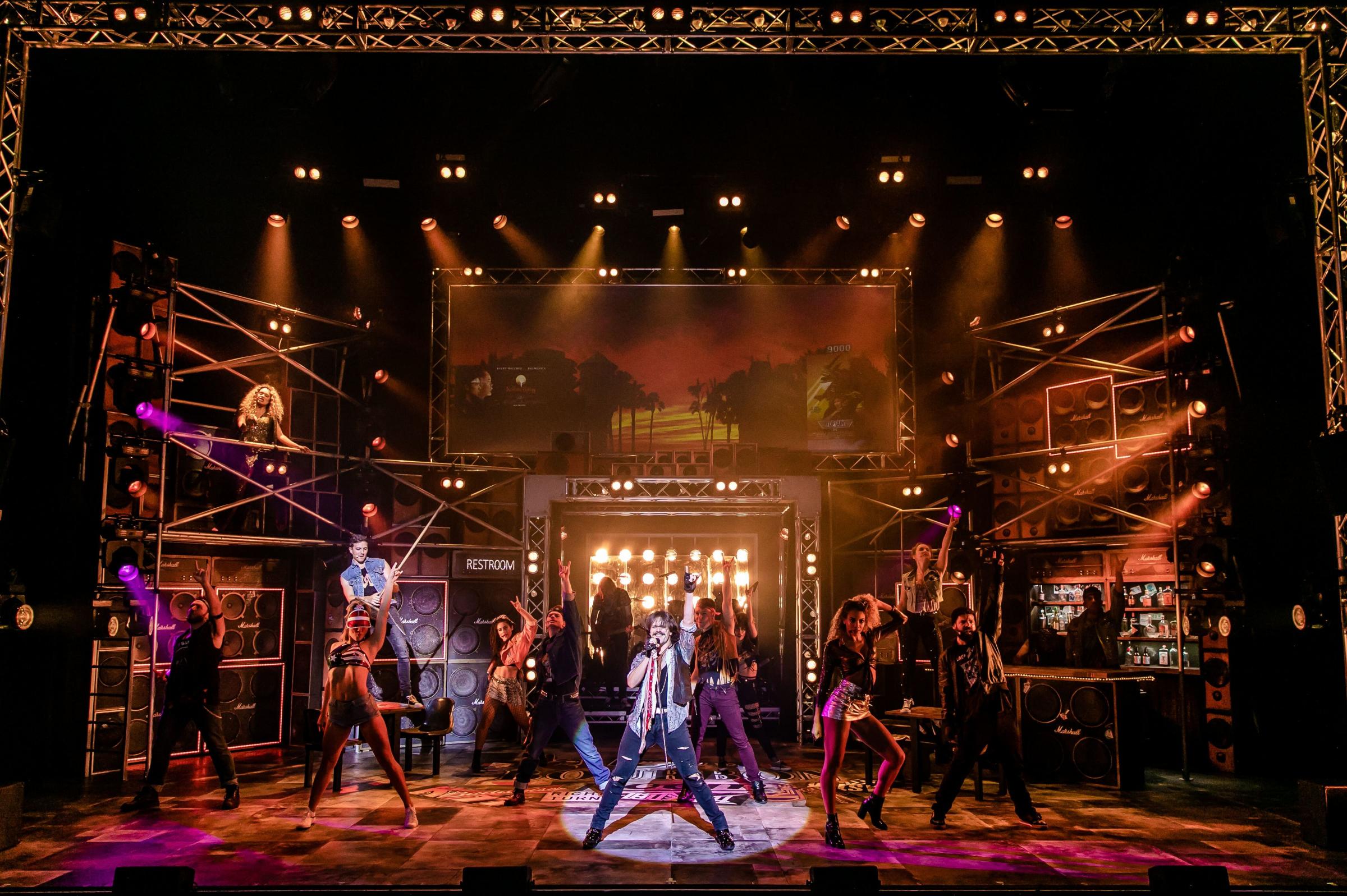 LAST NIGHT'S REVIEW: Rock of Ages starring Strictly's Kevin Clifton at Mayflower Theatre