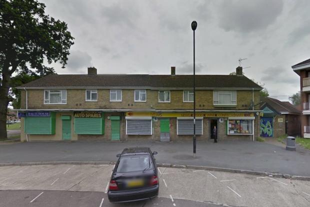 Shayona News on Windrush Road, Southampton. Google Street View.