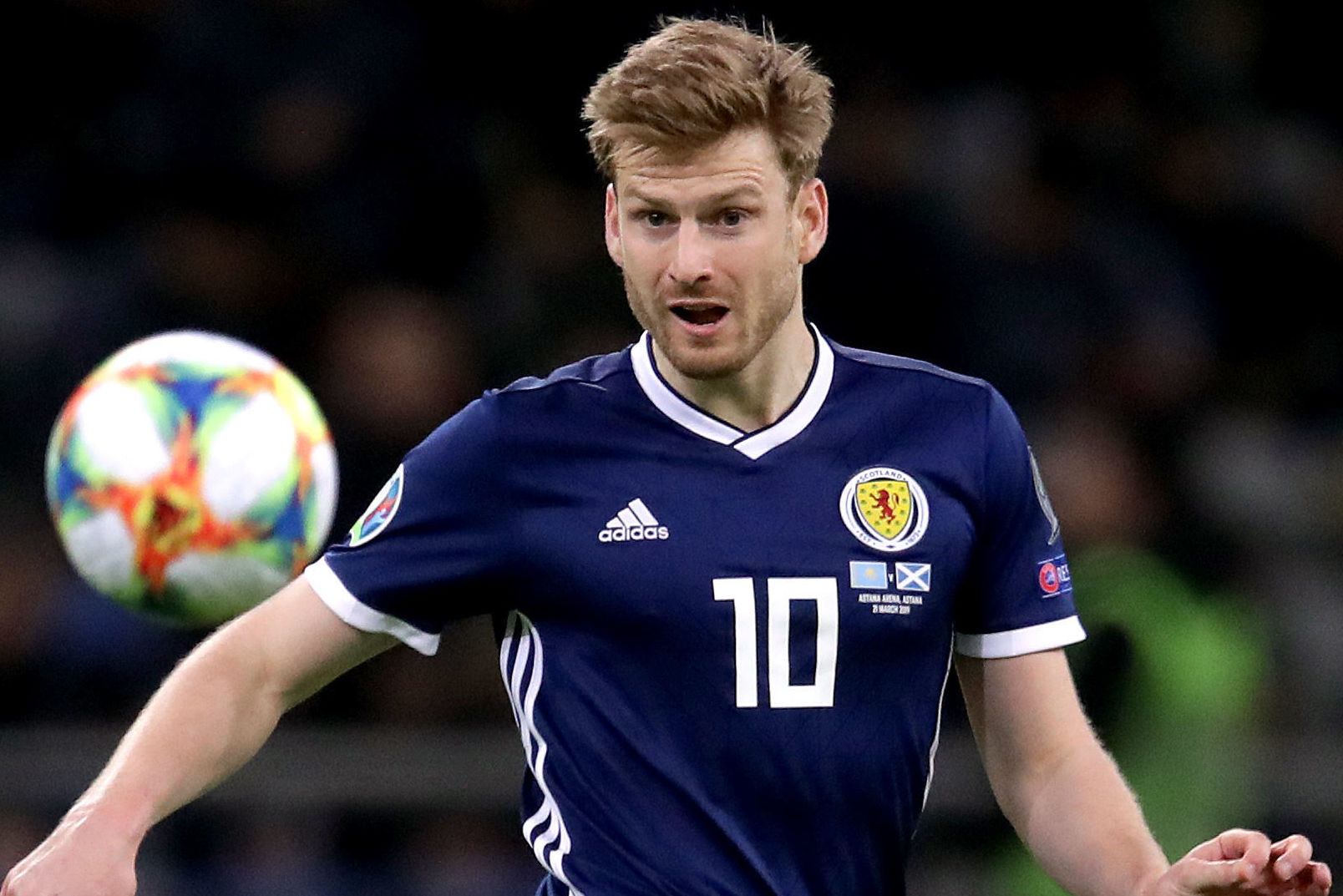 Stuart Armstrong set for Russia test after Scotland call-up