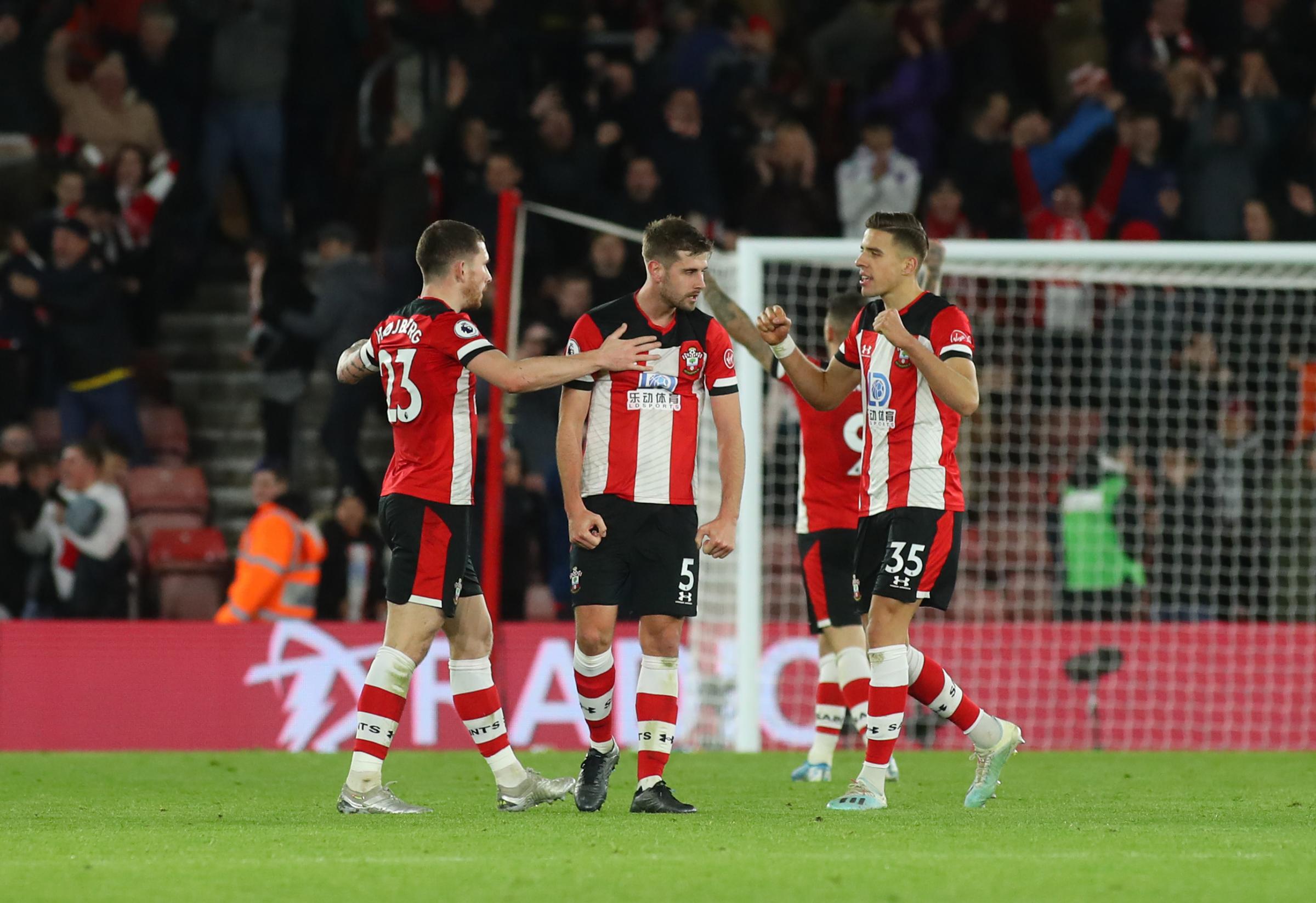 Southampton's players will train at home until next month
