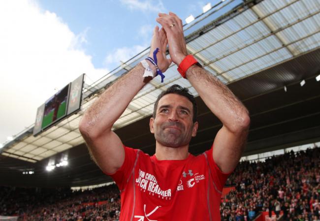 Former Saints player Francis Benali on the third day of his epic IronFran challenge.