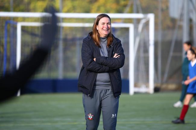 Saints Women head coach Marieanne Spacey-Cale (Pic: Virgin Media)