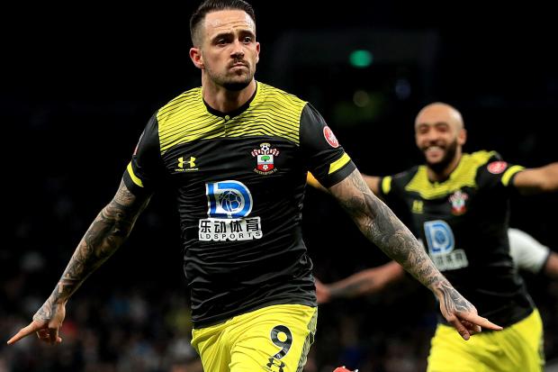 Southampton's Danny Ings celebrates scoring his side's second goal of the game during the FA Cup fourth round replay match at Tottenham Hotspur Stadium, London. PA Photo. Picture date: Wednesday February 5, 2020. See PA story SOCCER Tottenham. Ph