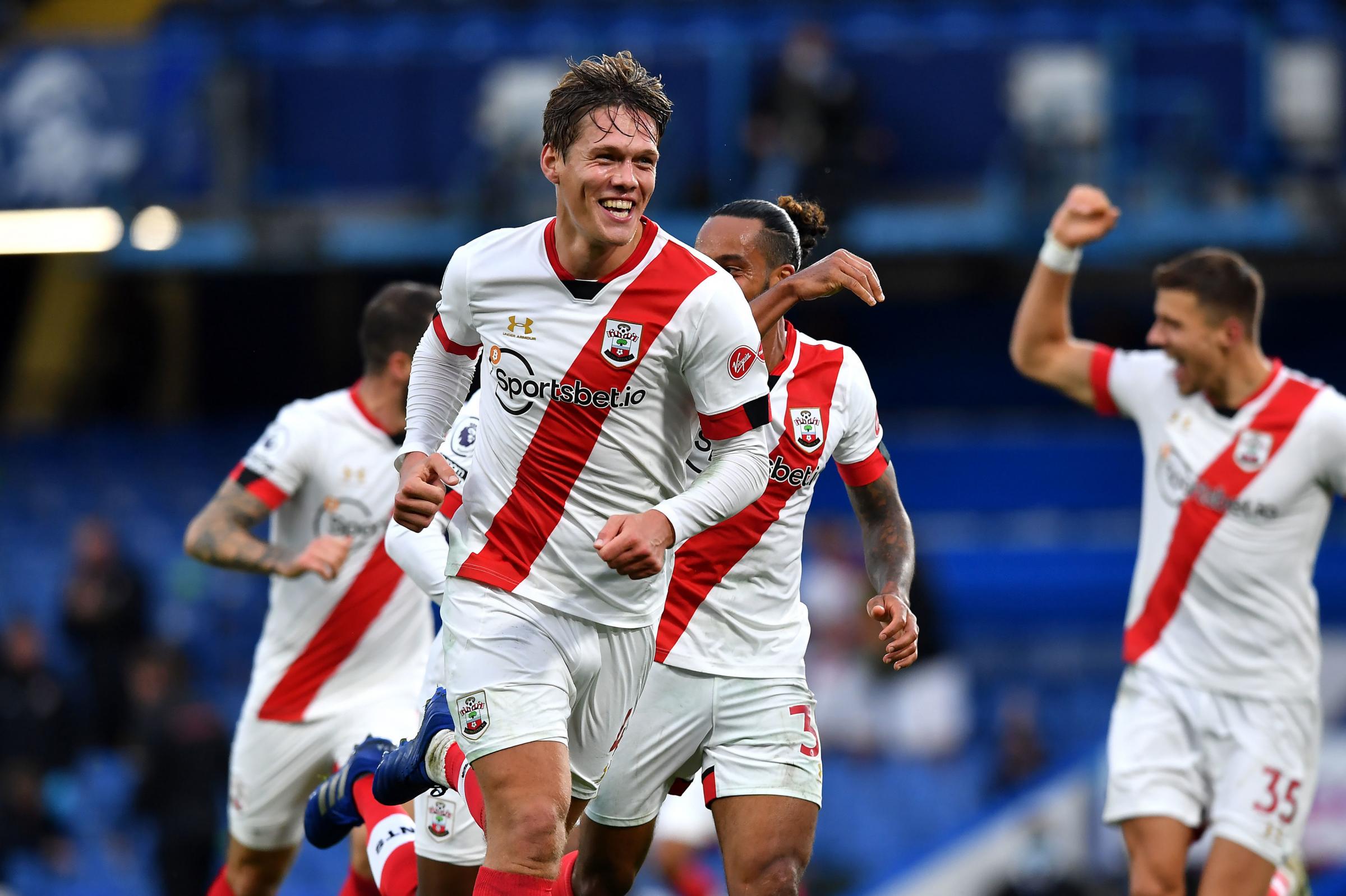 Great Dane Vestergaard rescues point for Saints at Chelsea | Daily Echo