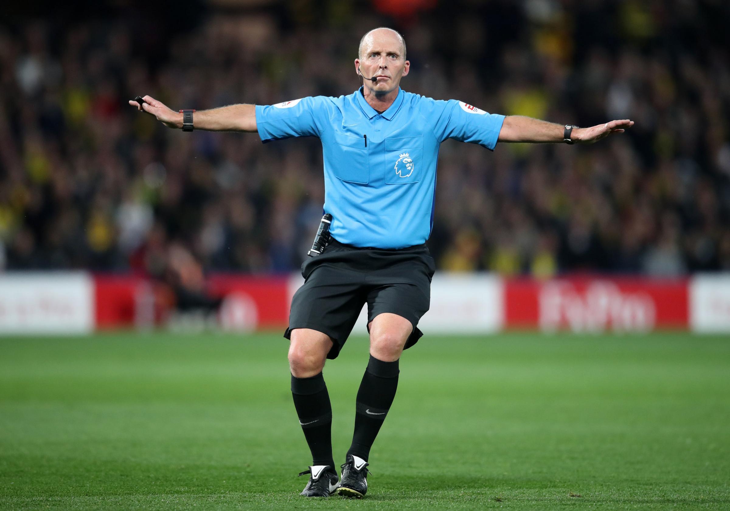 Referee Dean receives death threats after red card calls