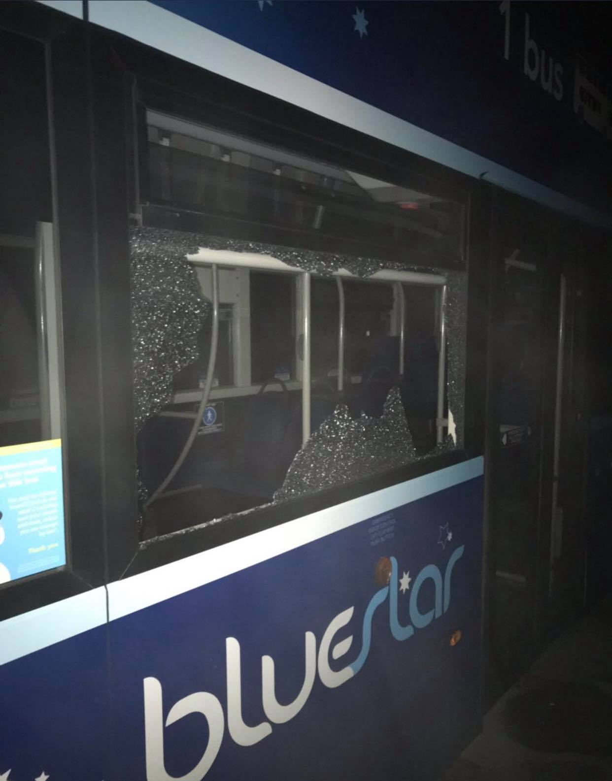 Vandals smash windows on Southampton bus service - Vimarsana News