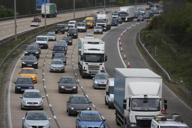 Lanes to close on stretch of Hampshire motorway next week