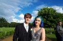 Students from Oasis Academy Sholing arrived at their prom at The Chapel in Royal Victoria Country Park, Netley, 2019