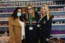 Manager of The Original Vape Shop Donna Oxford, centre, with joint directors Stephanie Baker, left, and Director Karla May