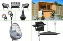 Wickes garden furniture and acessories. Credit: Wickes