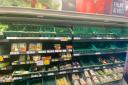 Fruit and veg shortage: See the shelves at supermarkets in Southampton