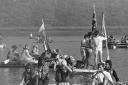 Hamble Raft Race - September 21, 1986..