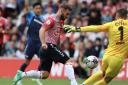 Southampton's Adam Armstrong during the pre-season friendly match between Southampton and AZ Alkmaar at St Mary's Stadium. Picture: Stuart Martin.