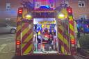 Firefighter report to flat fire in Heinz Burt Close