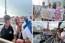 Sailors embarking on the Ocean Globe Race departed from Ocean Village in Southampton