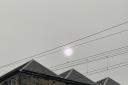 Why is the sun white today?