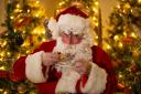 Father Christmas appears at Glow Marwell this year