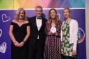 Hannah Foxley and Anna Howlett - inspirational innovator award clinical. UHS Champions awards 2023.