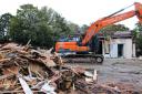 A 1960s medical centre at Hythe has been demolished to make way for 22 affordable homes