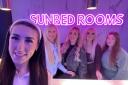 Sunbed Rooms owner Georgina Davie, second from left, and her team