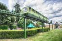 One of the monorail stations at the National Motor Museum, Beaulieu, could be demolished