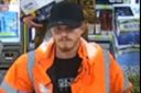 Police have issued a CCTV image of a man they want  to speak to about a shoplifting offence