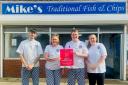 Mike's Traditional Fish and Chips has received National Federation of Fish Friers Accreditation again for the third time