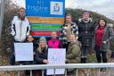 Fawley infant parents protest at the replacement of the schoo;l's popular headteacher