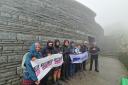 ABP workers completed a series of fundraising events, including the Three Peaks Challenge