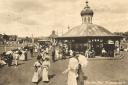 Postcard of visitors on the pier at Bournemouth during Victorian era submitted by John Gillard.