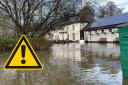 Flood alerts have been issued for three areas of Southampton after a bout of heavy rain. Pictured, the White Swan pub in January 2024