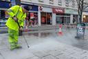 The latest Big City Clean is taking place in Above Bar Street and other parts of the main shopping area