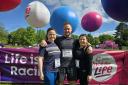 Siblings Gemma Bushell and Ryan, and Katie Garvey, took part in the 10k Race for Life in memory of their mum and to help improve their fitness.