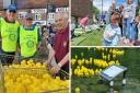 Andover goes quackers as hundreds flock to see the duck race